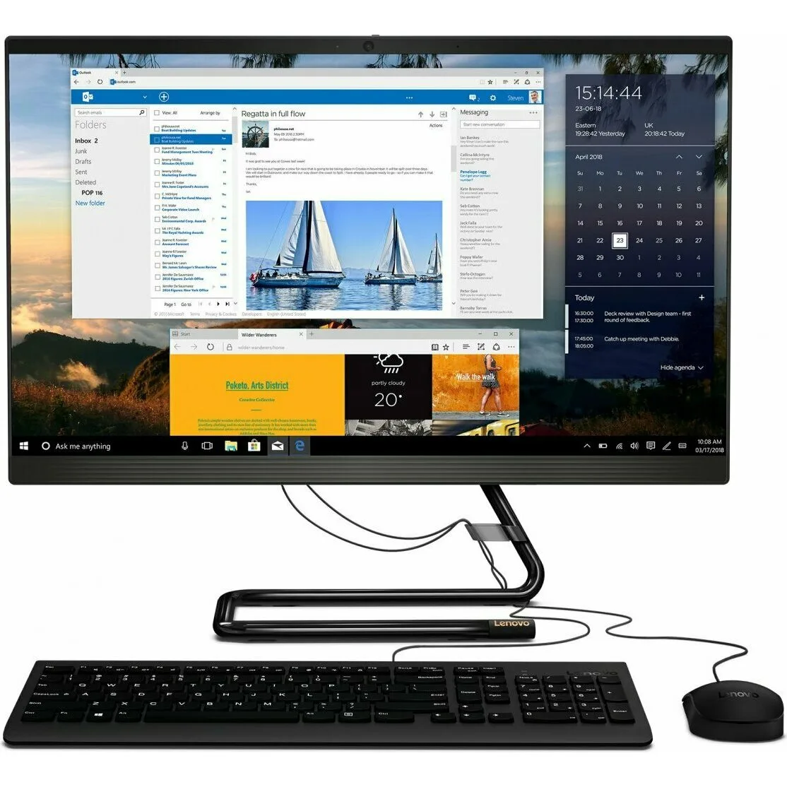 Моноблок Lenovo Ideacentre AIO A340-22ICK F0ES0088RK
