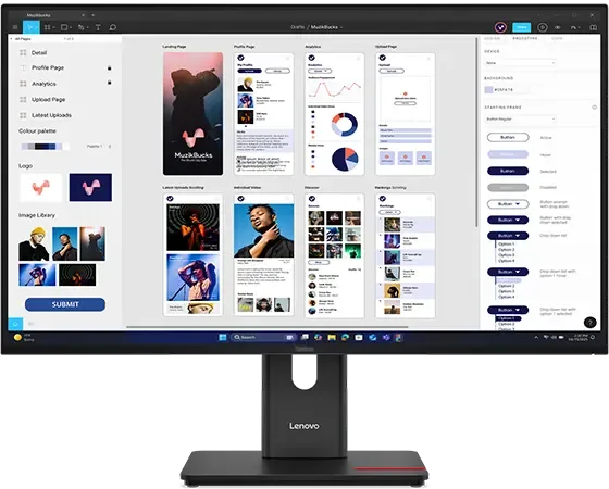 Lenovo ThinkVision T32UD-40 64B0GAR1UZ - монитор 31.5 Lenovo ThinkVision T32UD-40 64B0GAR1UZ - монитор 31.5
